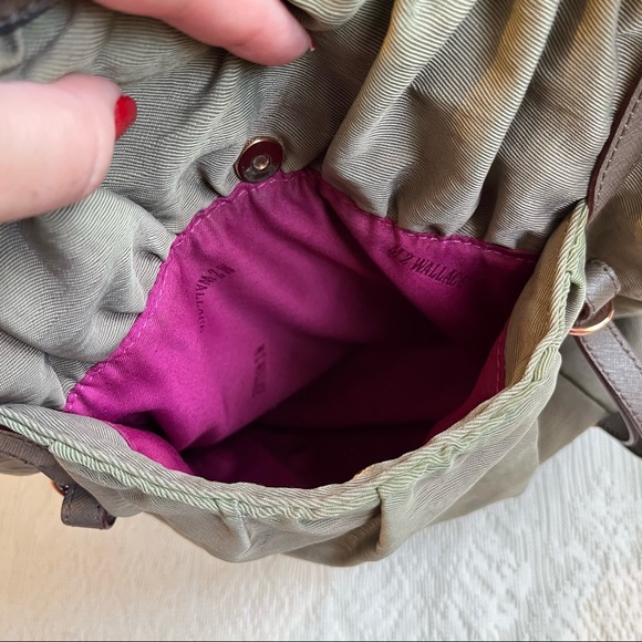 MZ Wallace Olive nylon shoulder tote bag - Picture 6 of 15